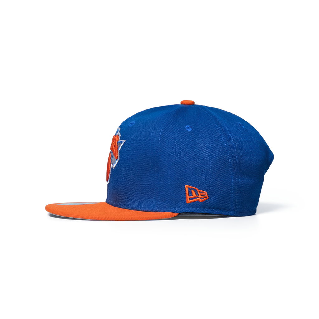 NEW ERA 9FIFTY NEW YORK KNICKS NEW ERA BLUE/ORANGE 2026 NBA FINALS CHAMPIONS