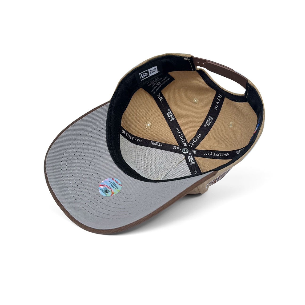 NEW ERA 9FORTY A-FRAME LAS VEGAS RAIDERS NFL CAMEL GREY