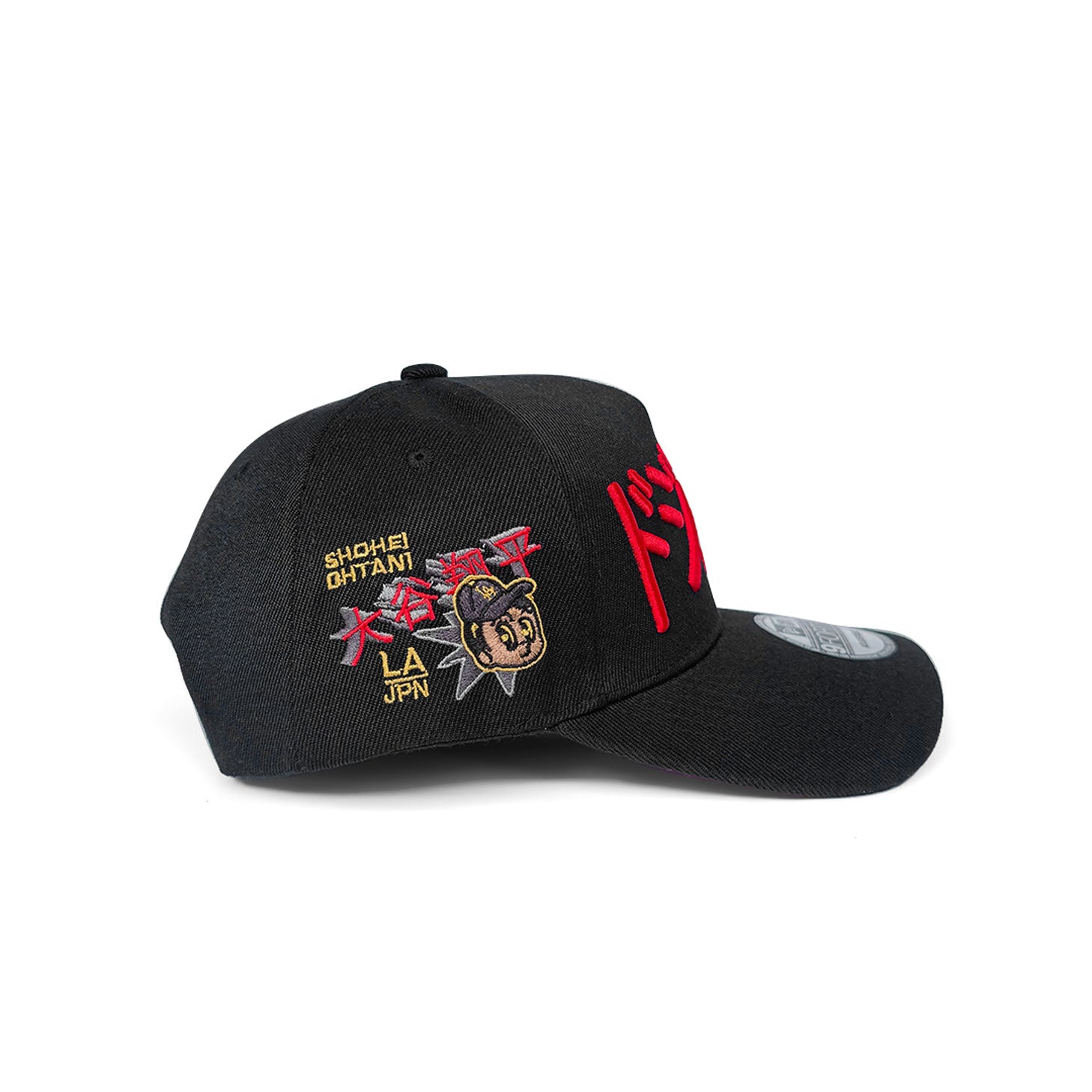 NEW ERA 9FORTY A-FRAME LOS ANGELES DODGERS OHTANI BLACK RED EDITION