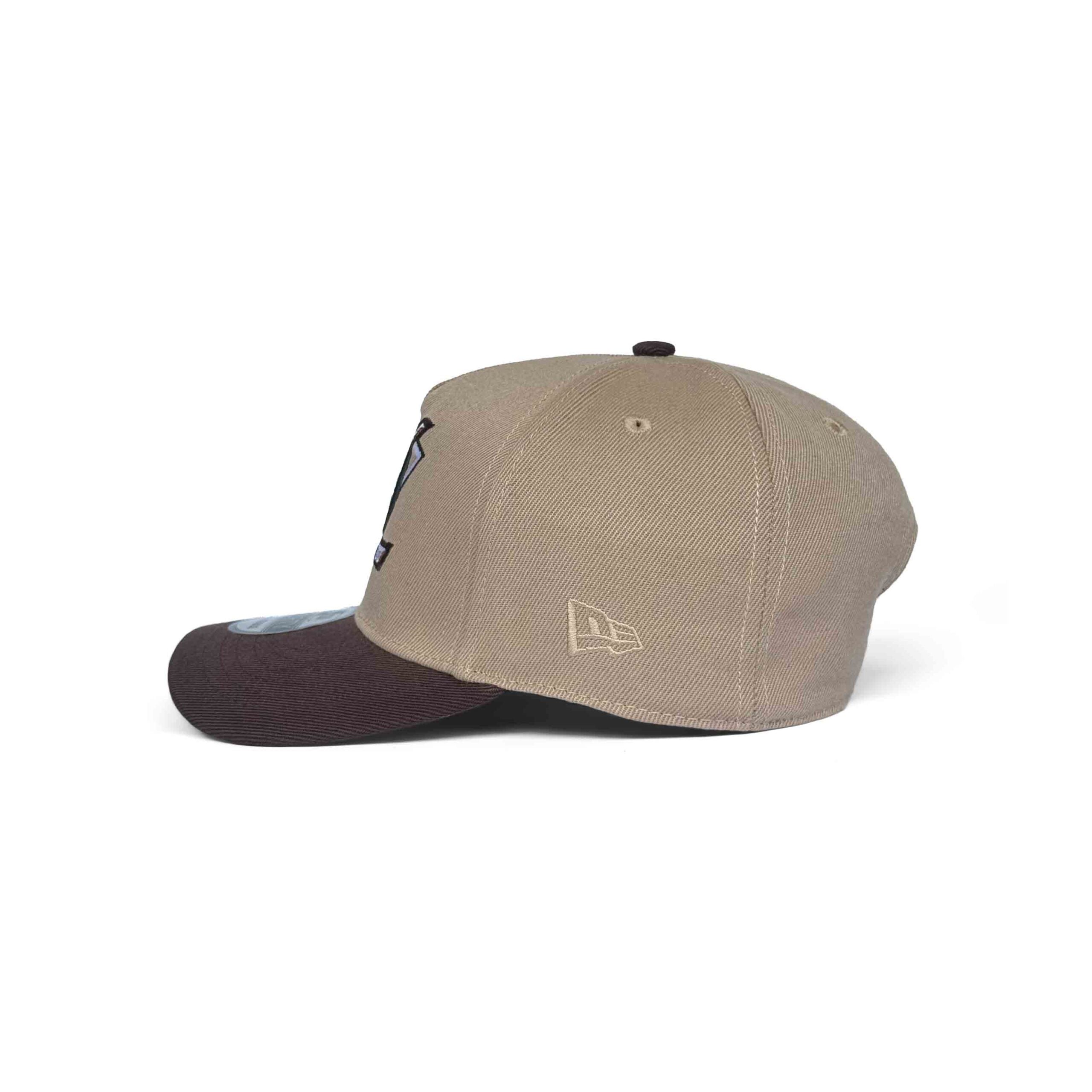 NEW ERA 9FORTY A-FRAME ANAHEIM DUCKS CAMEL GREY