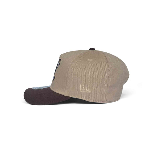 NEW ERA 9FORTY A-FRAME ANAHEIM DUCKS CAMEL GREY
