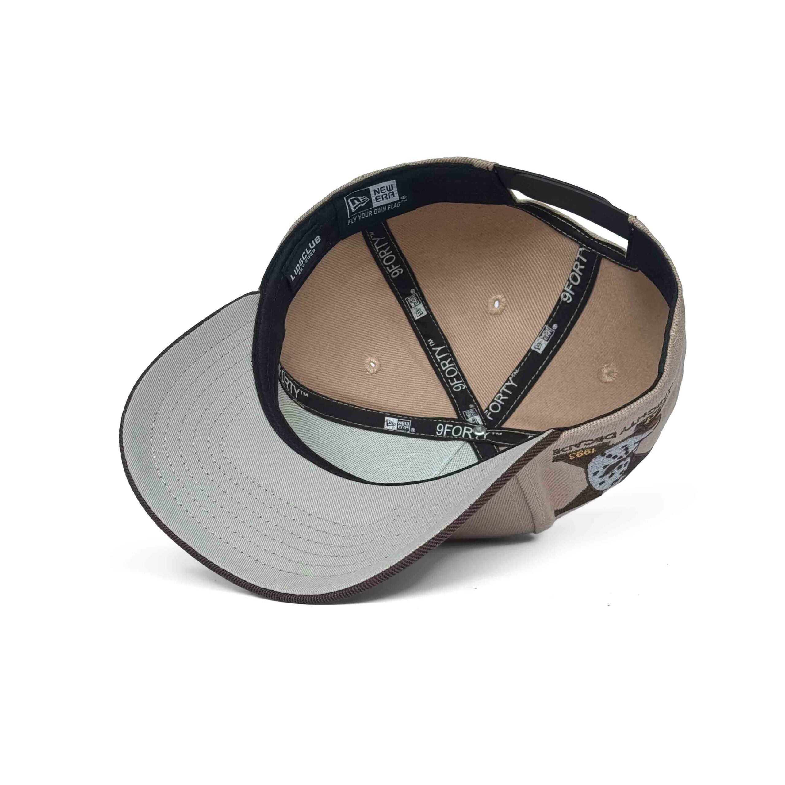 NEW ERA 9FORTY A-FRAME ANAHEIM DUCKS CAMEL GREY