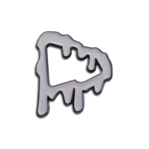 GRAY DRIP PIN