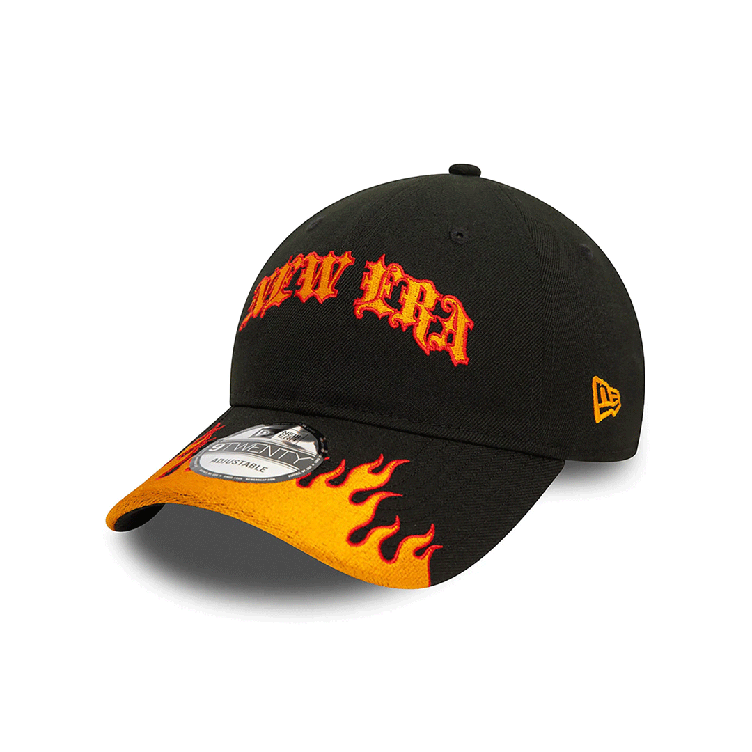 NEW ERA 9TWENTY RACE FLAME BLACK