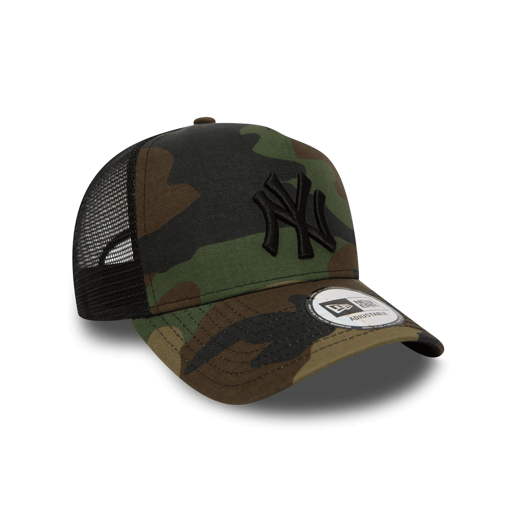 NEW ERA 9FORTY A-FRAME NEW YORK YANKEES CLEAN CAMO TRUCKER