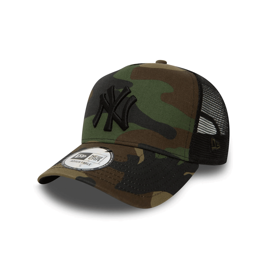NEW ERA 9FORTY A-FRAME NEW YORK YANKEES CLEAN CAMO TRUCKER