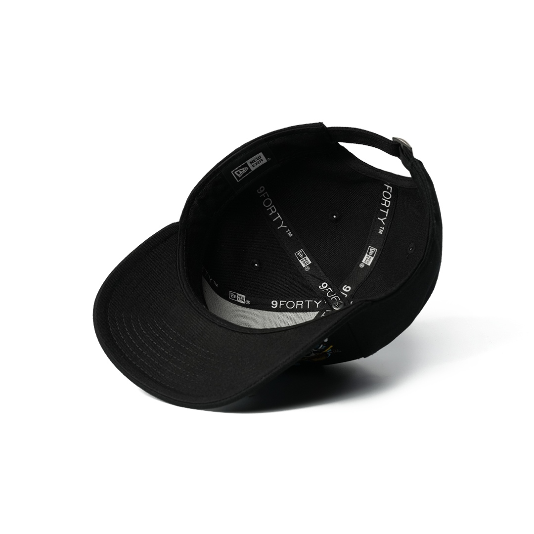 NEW ERA 9FORTY ONE PIECE STRAW HAT PIRATES BLACK