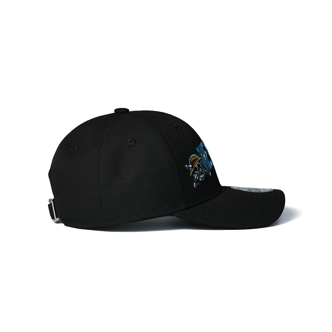 NEW ERA 9FORTY ONE PIECE STRAW HAT PIRATES BLACK