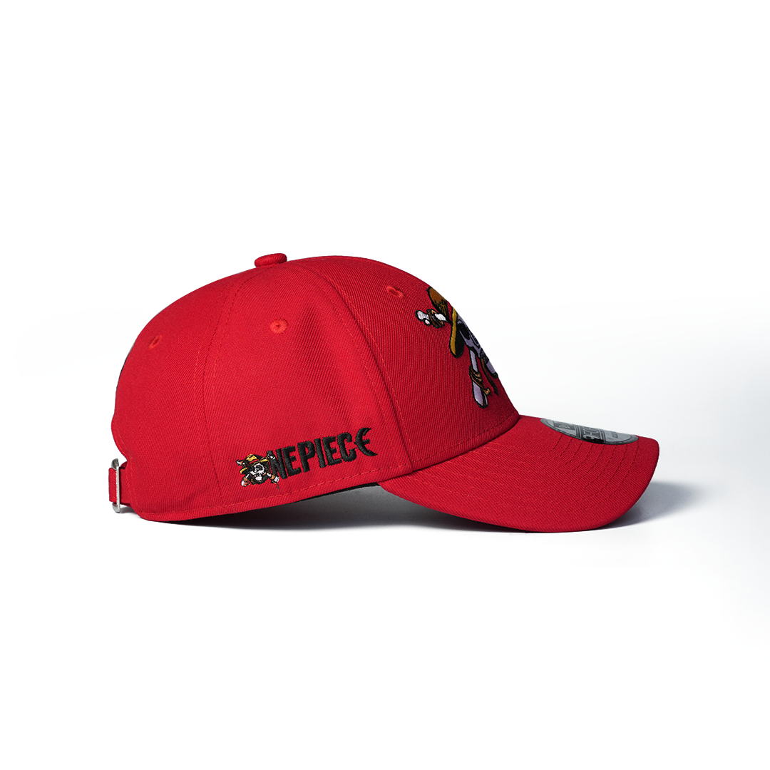 NEW ERA 9FORTY LUFFY ONE PIECE SCARLET