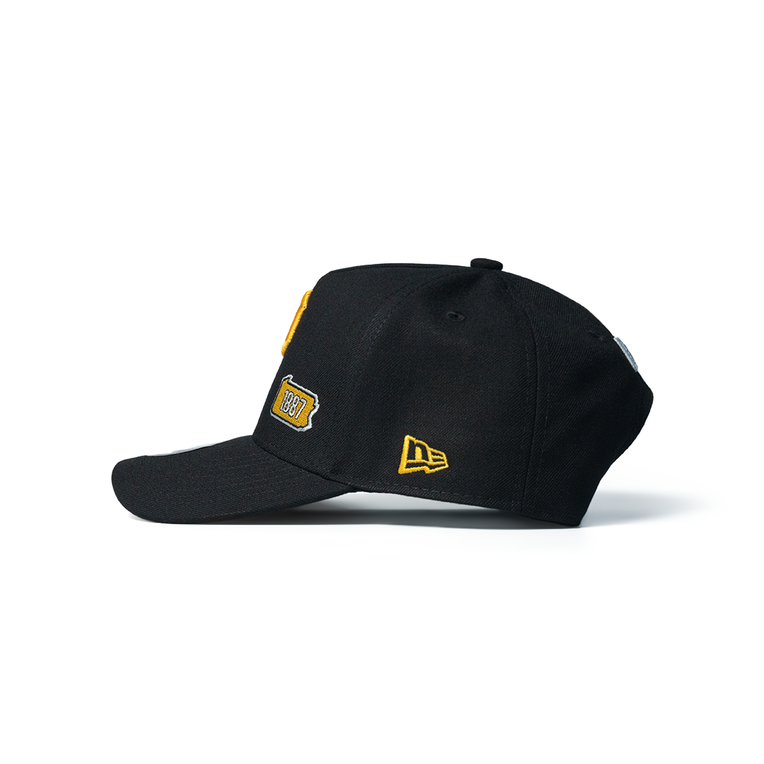 NEW ERA 9FORTY A-FRAME PITTSBURGH PIRATES IDENTITY BLACK