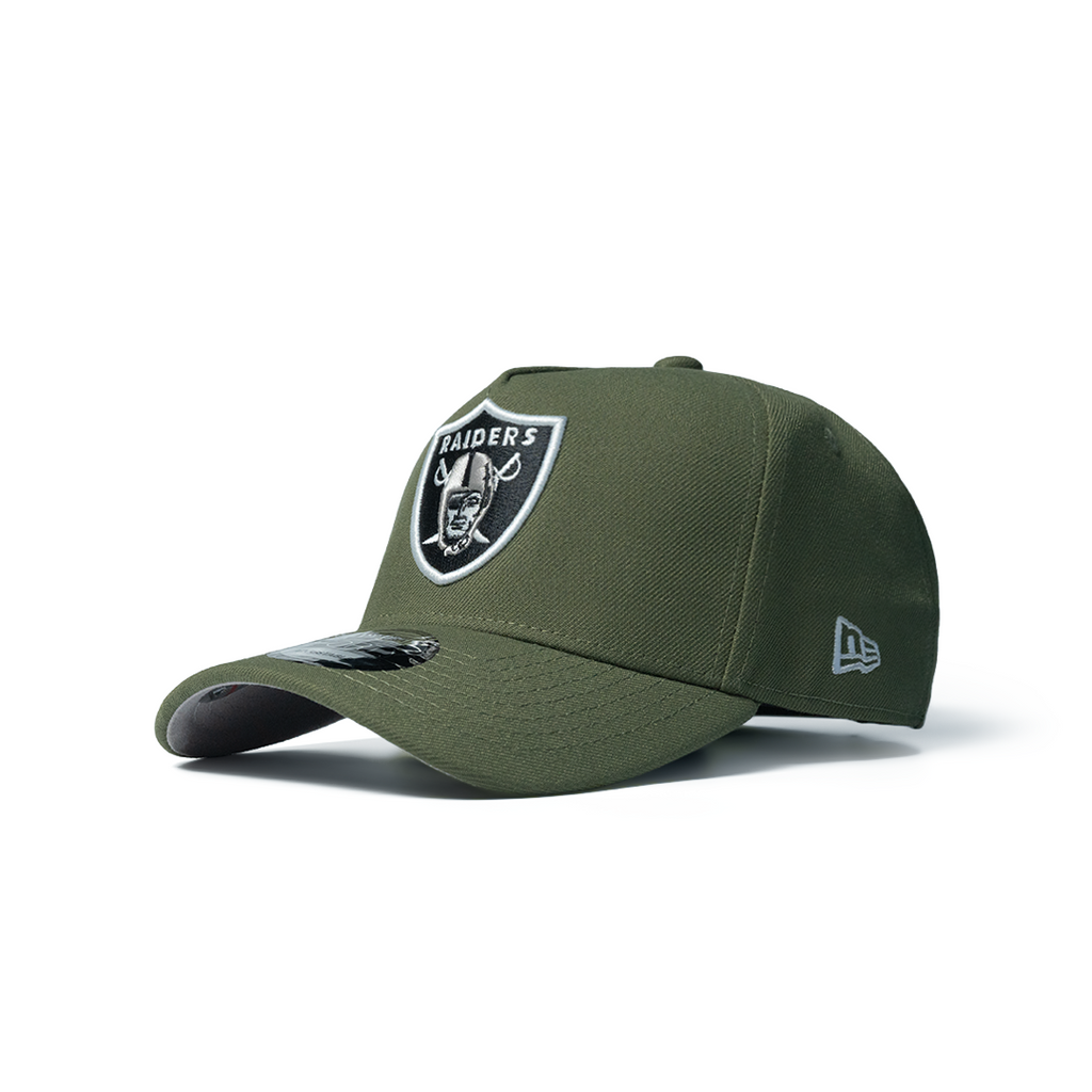 NEW ERA 9FORTY A-FRAME LAS VEGAS RAIDERS FIELD GREEN PRIME EDITION