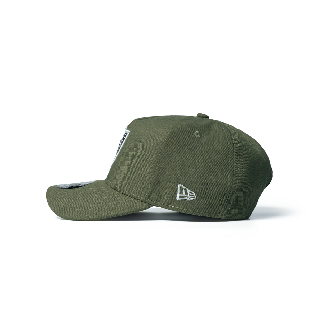 NEW ERA 9FORTY A-FRAME LAS VEGAS RAIDERS FIELD GREEN PRIME EDITION