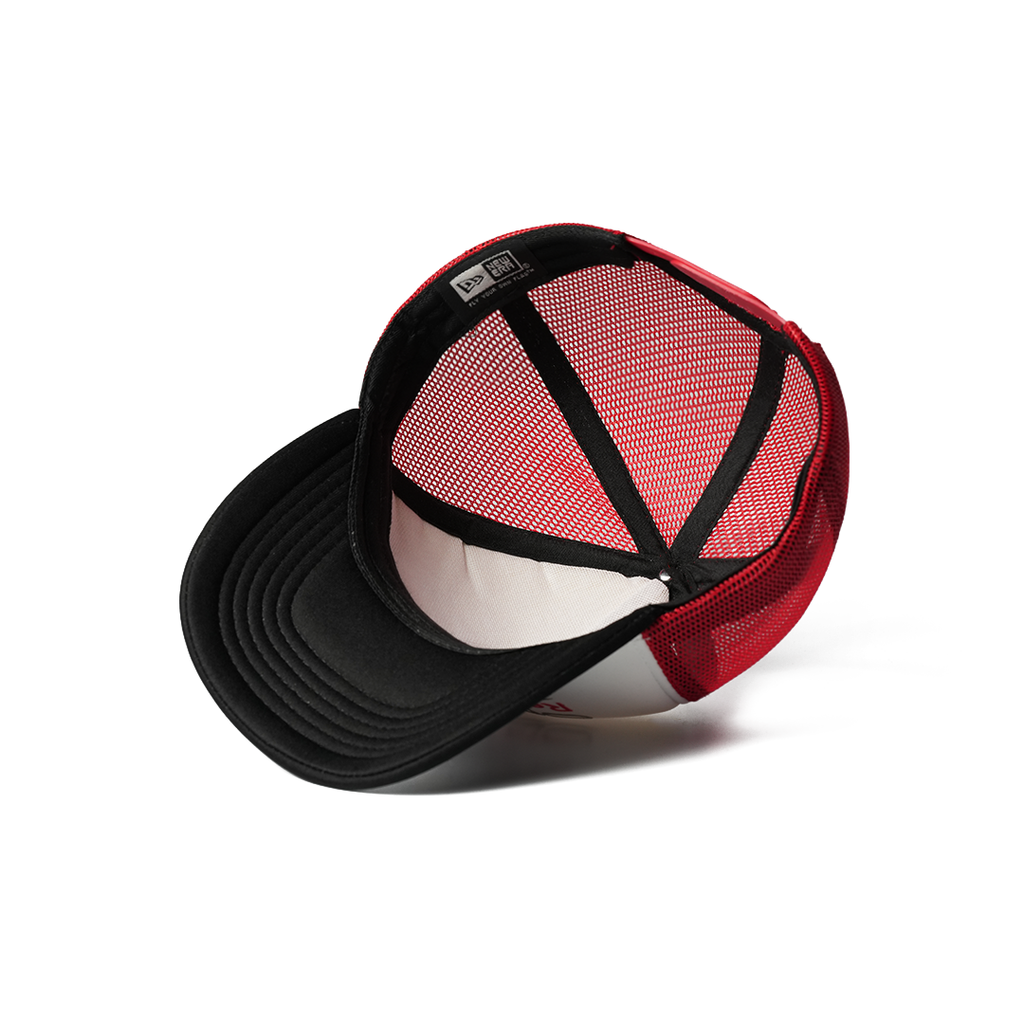 NEW ERA 9FORTY RED BULL F1 COLOR BLOCK TRUCKER