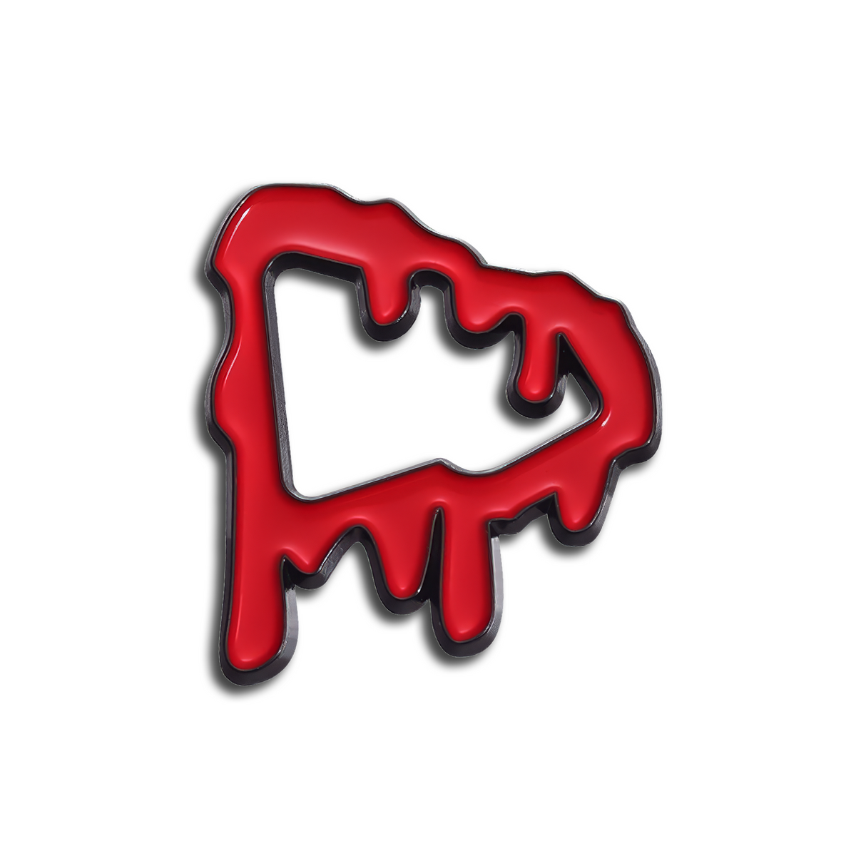 RED DRIP PIN