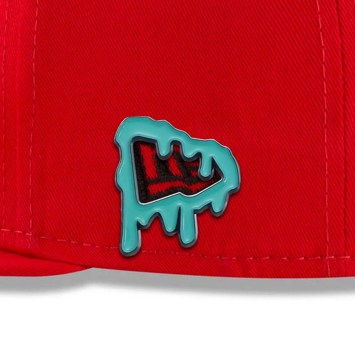 TEAL DRIP PIN