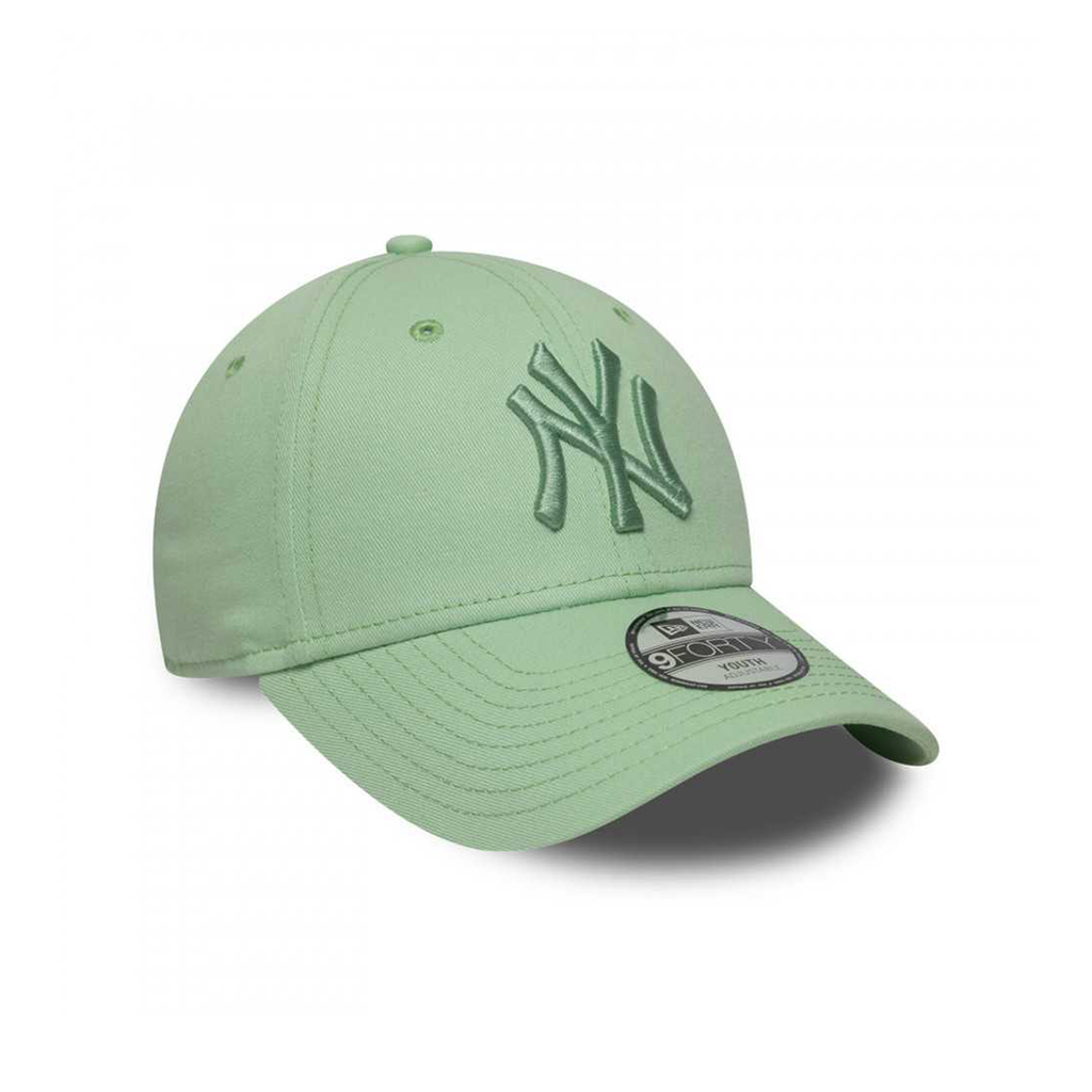 NEW YORK YOUTH 9FORTY YANKEES LEAGUE ESSENTIAL PALE GREEN