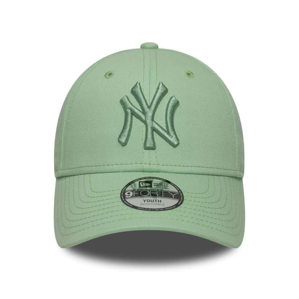 NEW YORK YOUTH 9FORTY YANKEES LEAGUE ESSENTIAL PALE GREEN