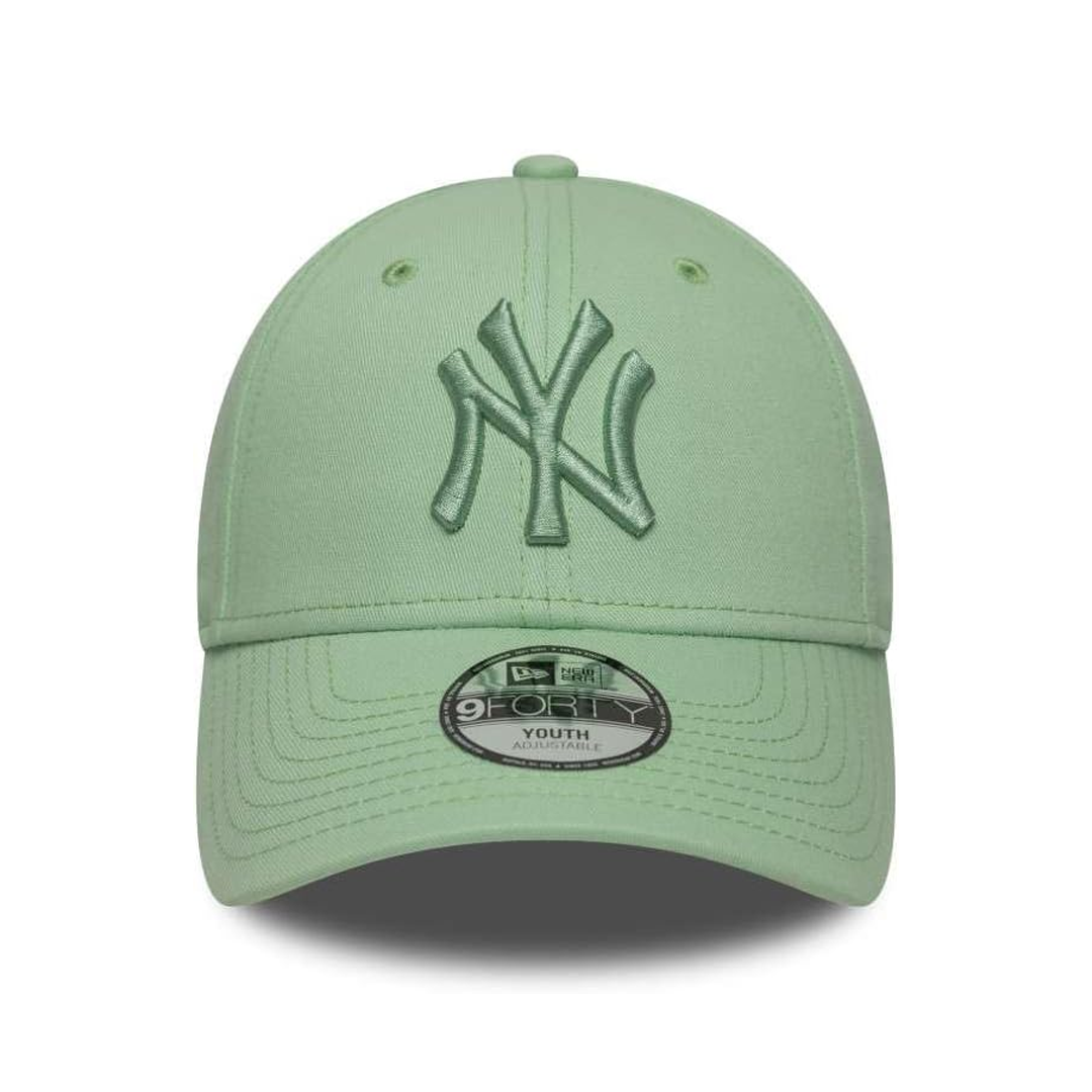NEW YORK YOUTH 9FORTY YANKEES LEAGUE ESSENTIAL PALE GREEN