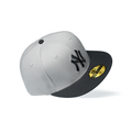 NEW ERA 59FIFTY NEW YORK YANKEES NEW ERA GRAY/BLACK TWO-TONE