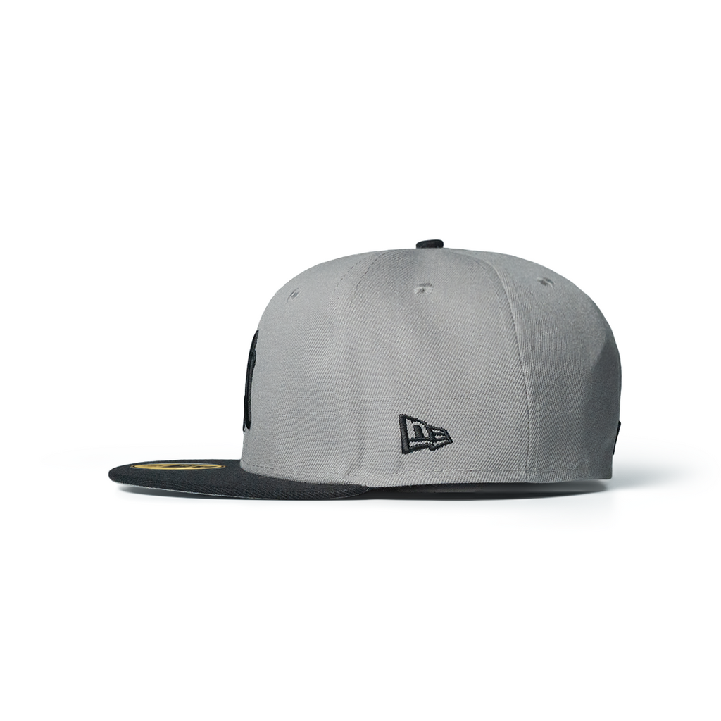 NEW ERA 59FIFTY NEW YORK YANKEES NEW ERA GRAY/BLACK TWO-TONE