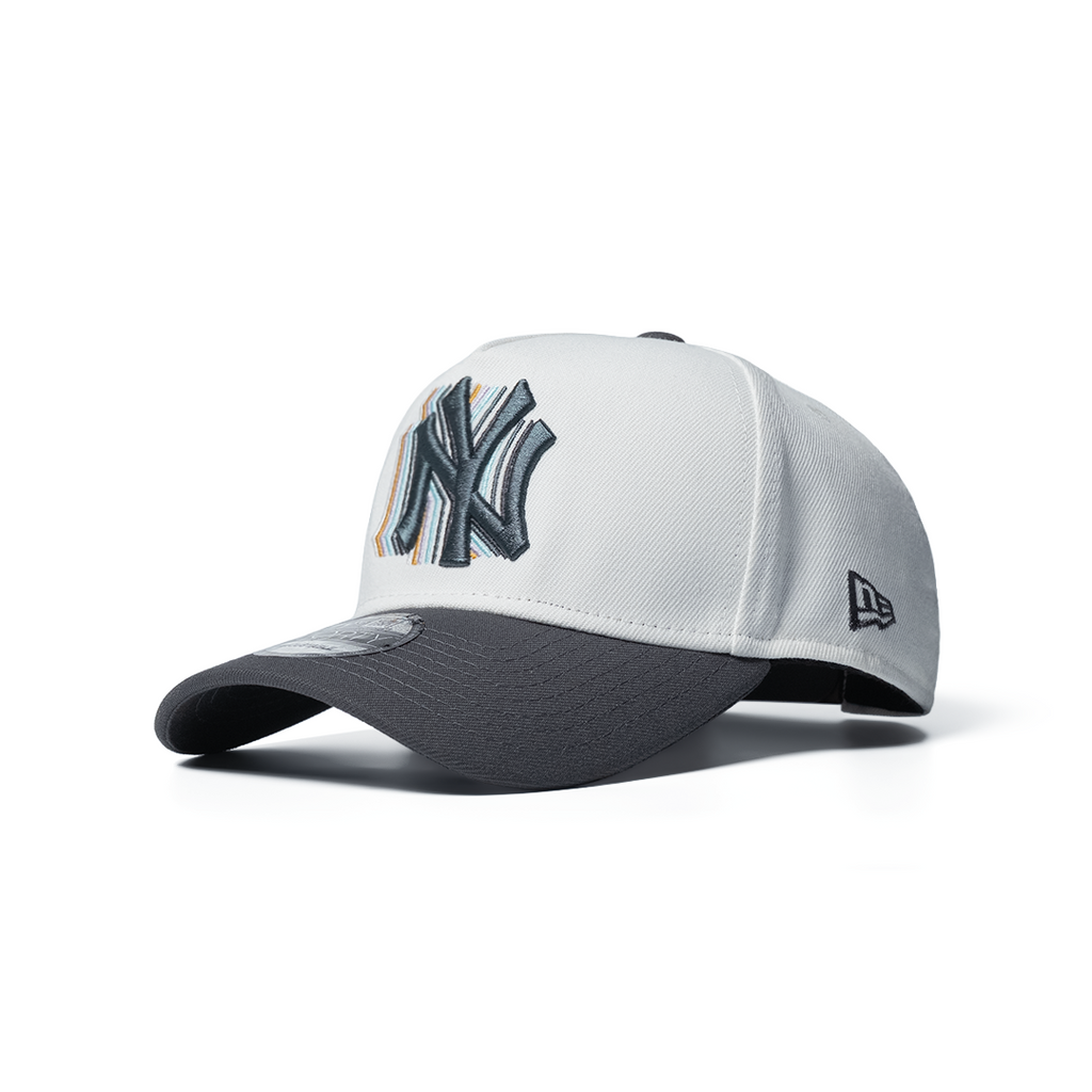 NEW ERA 9FORTY A-FRAME NEW YORK YANKEES WORLD SERIES 2000 FADE STONE TWO TONE EDITION