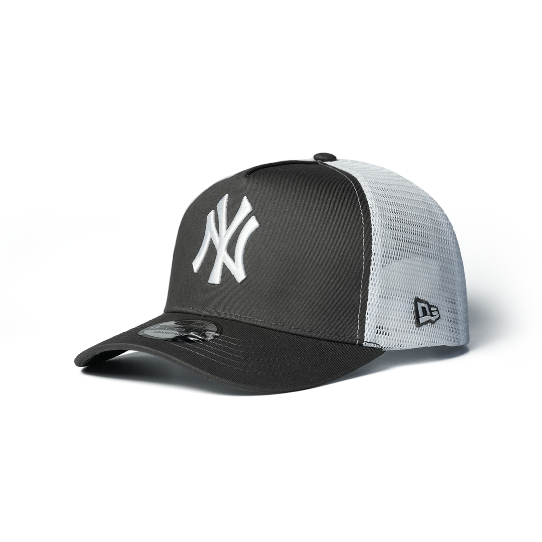 NEW ERA 9FORTY NEW YORK YANKEES GRAPHITE/WHITE TRUCKER