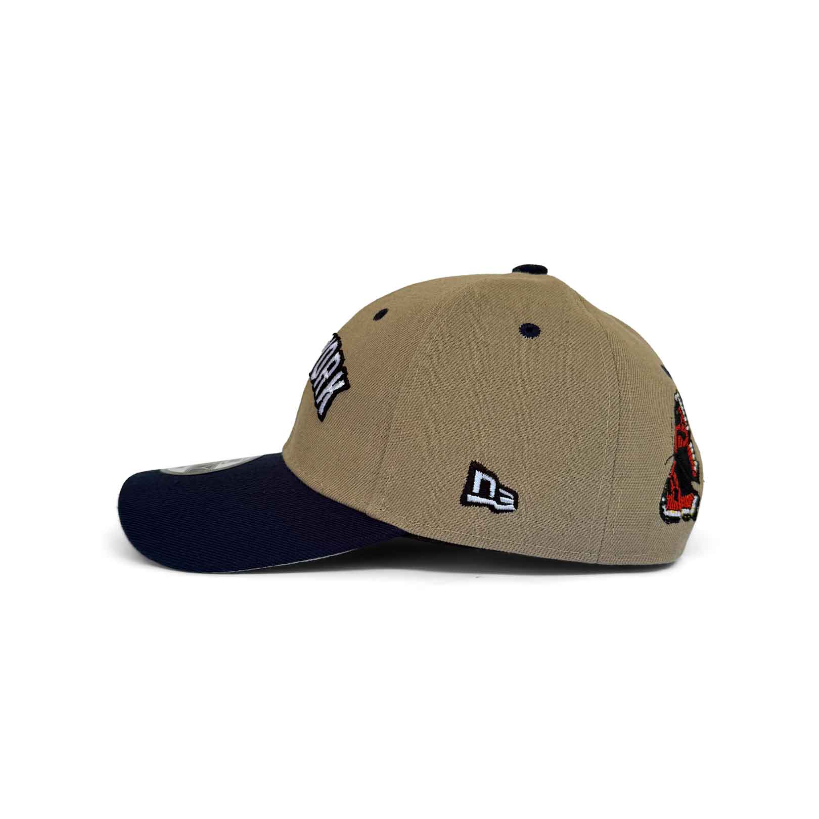 NEW ERA 9FIFTY FELT X MLB NEW YORK YANKEES LIGHT BEIGE LOW PROFILE - Image 2
