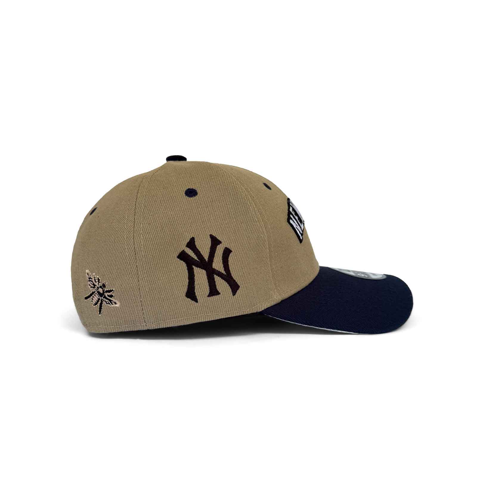 NEW ERA 9FIFTY FELT X MLB NEW YORK YANKEES LIGHT BEIGE LOW PROFILE - Image 3