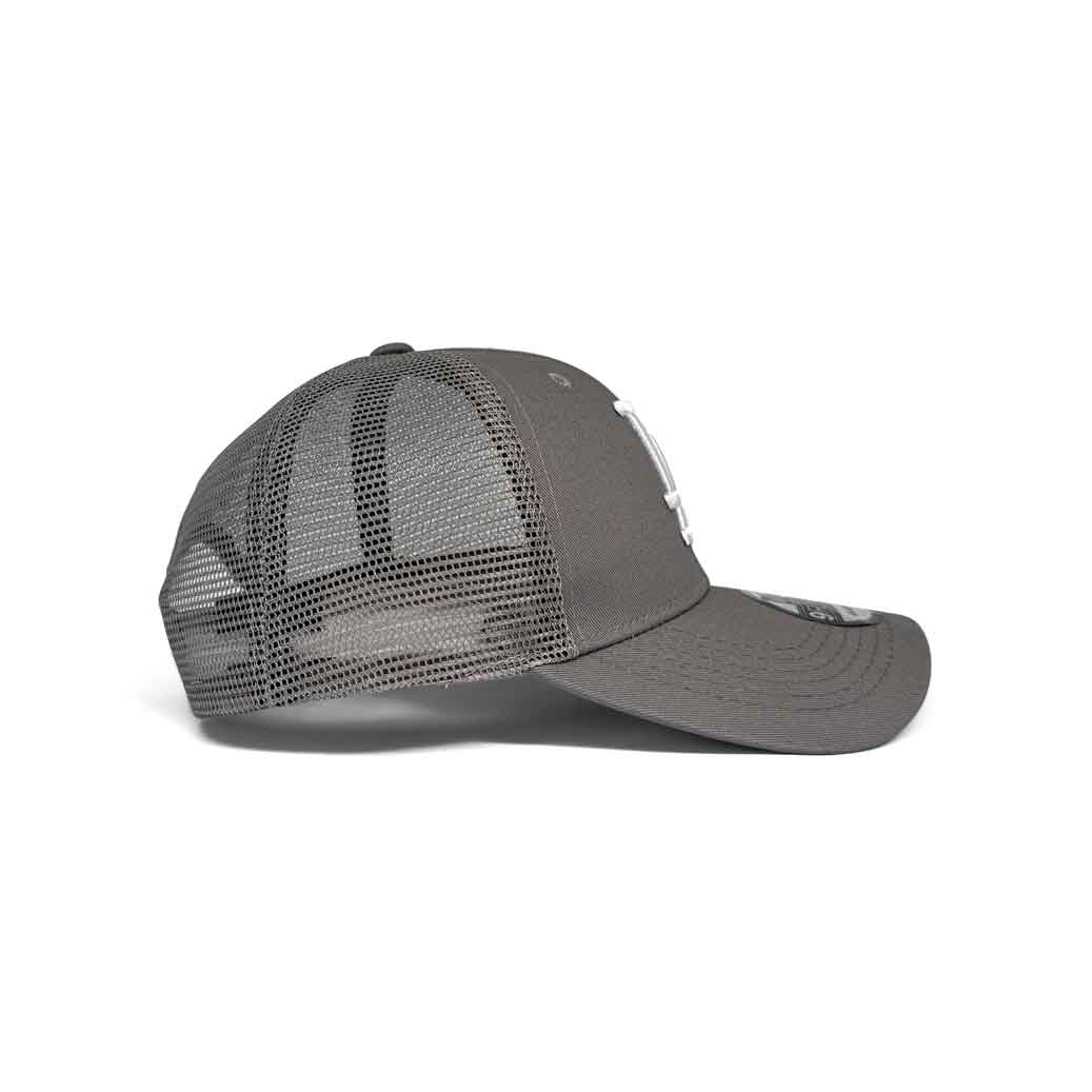 NEW ERA 9FORTY A-FRAME LOS ANGELES DODGERS GRAY TRUCKER - Image 3