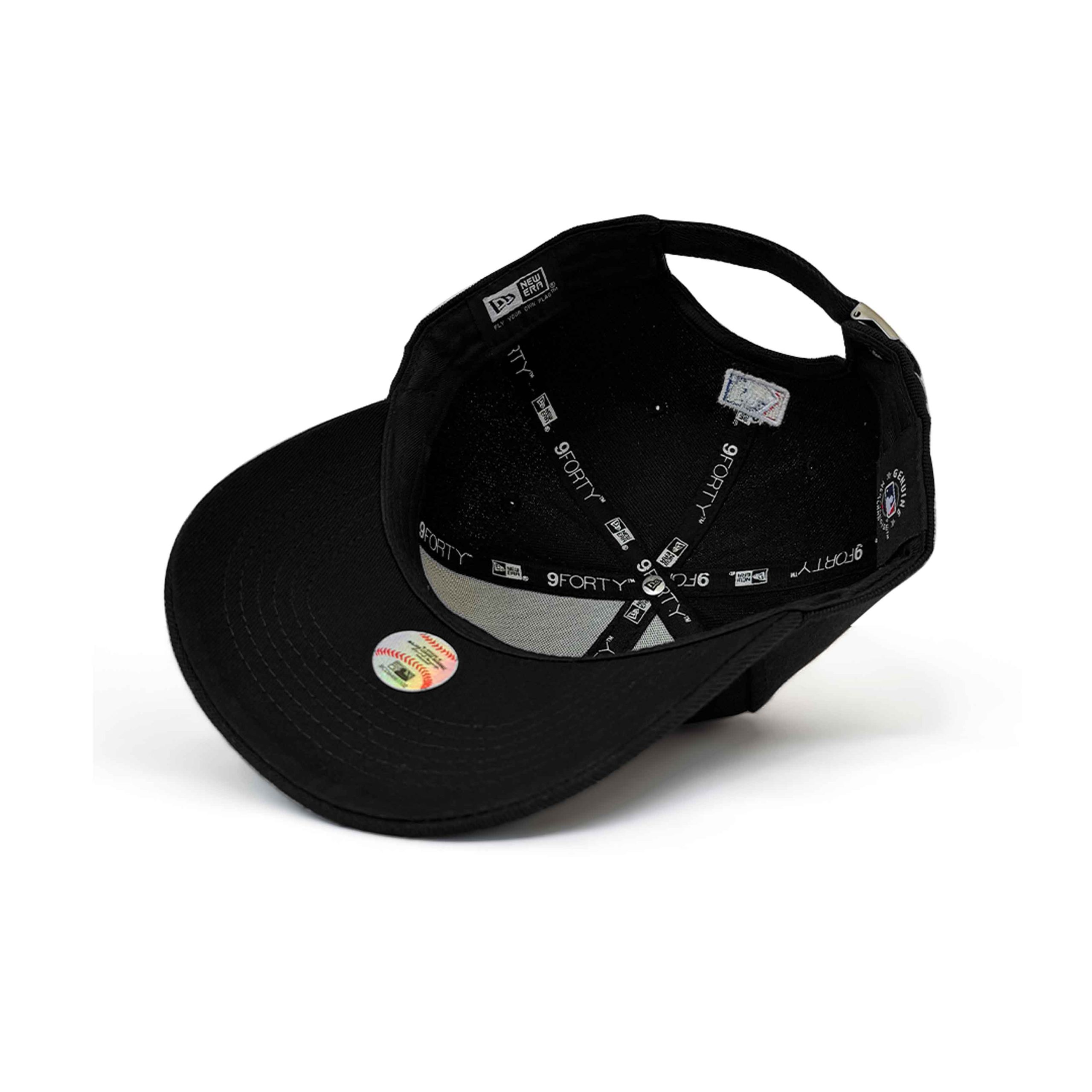 NEW ERA 9FORTY LOS ANGELES DODGERS ESSENTIAL BLACK - Image 4