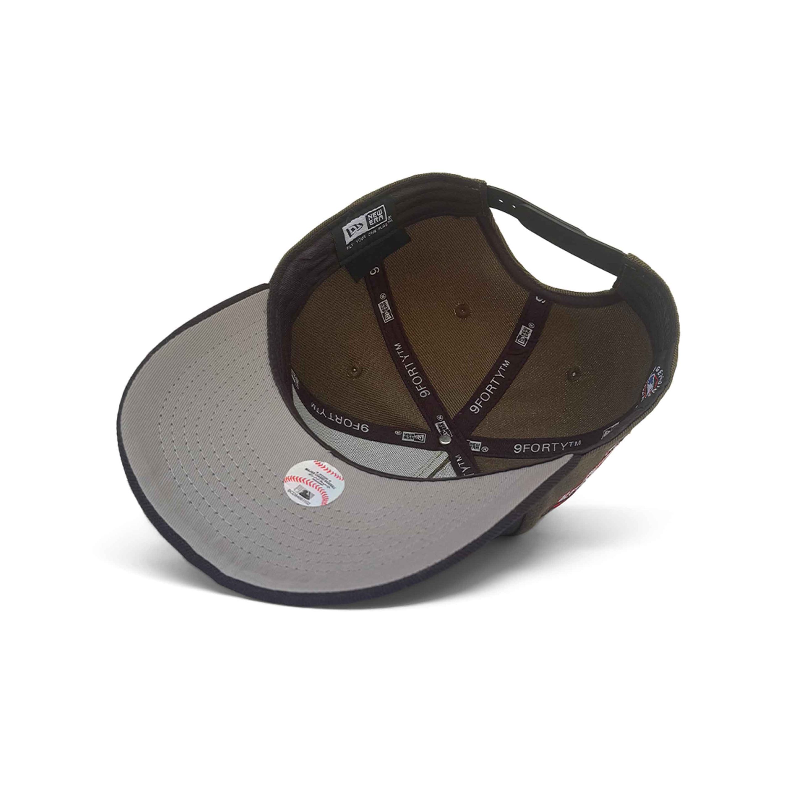 NEW ERA 9FORTY A-FRAME DETROIT TIGERS ALL STAR GAME 2005 OLIVE TWO TONE EDITION - Image 4