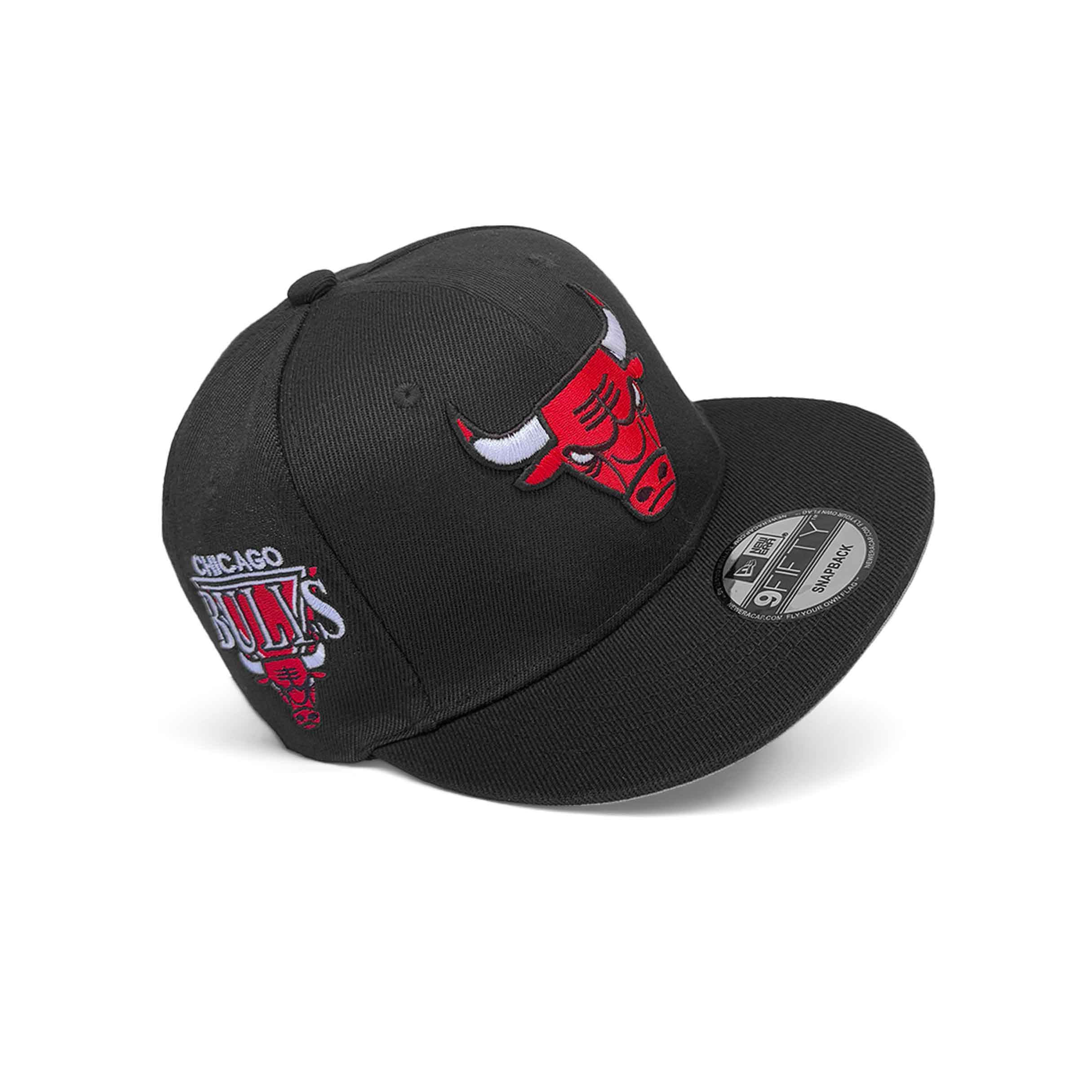 NEW ERA 9FIFTY CHICAGO BULLS BLACK