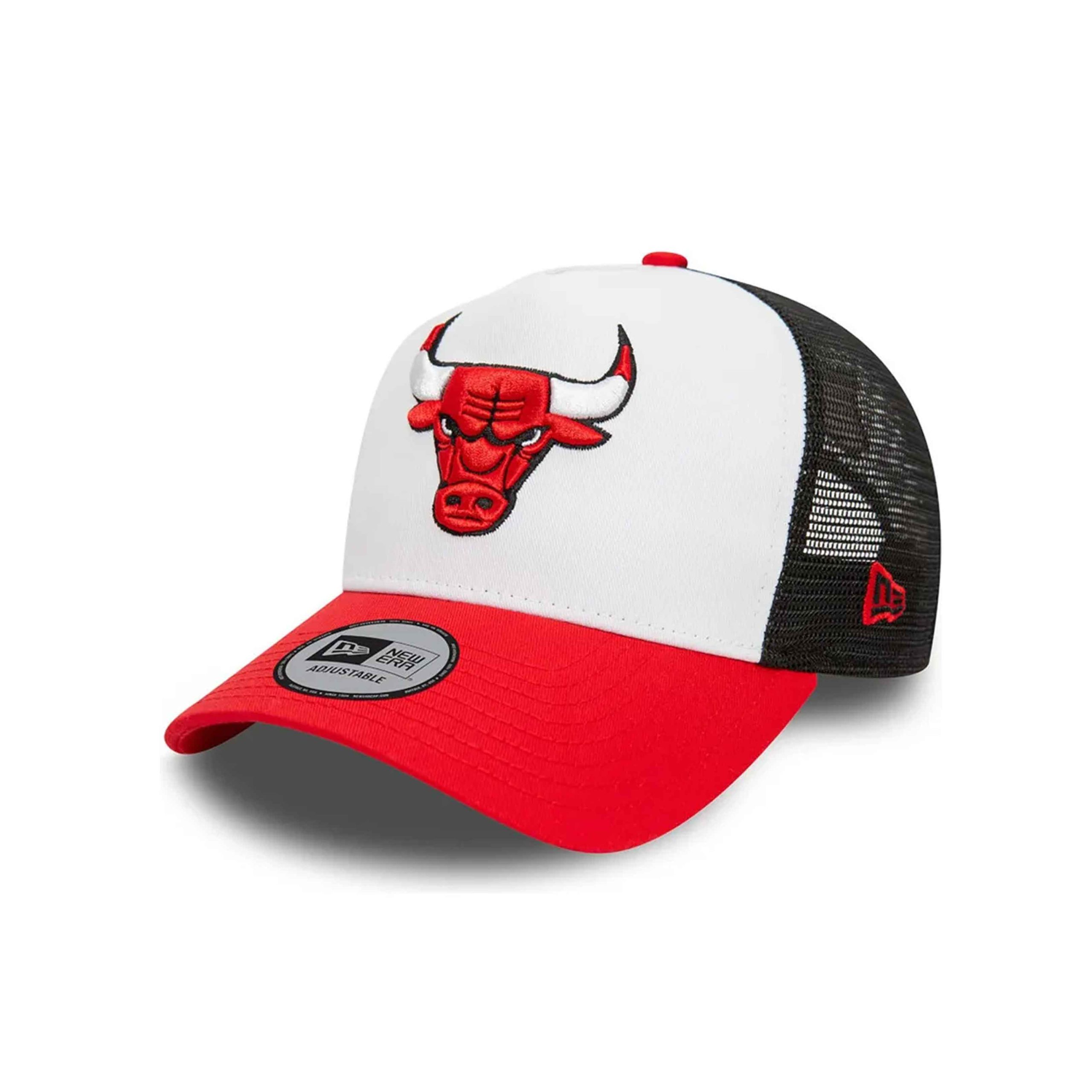NEW ERA 9FORTY A-FRAME CHICAGO BULLS RED/BLACK TRUCKER