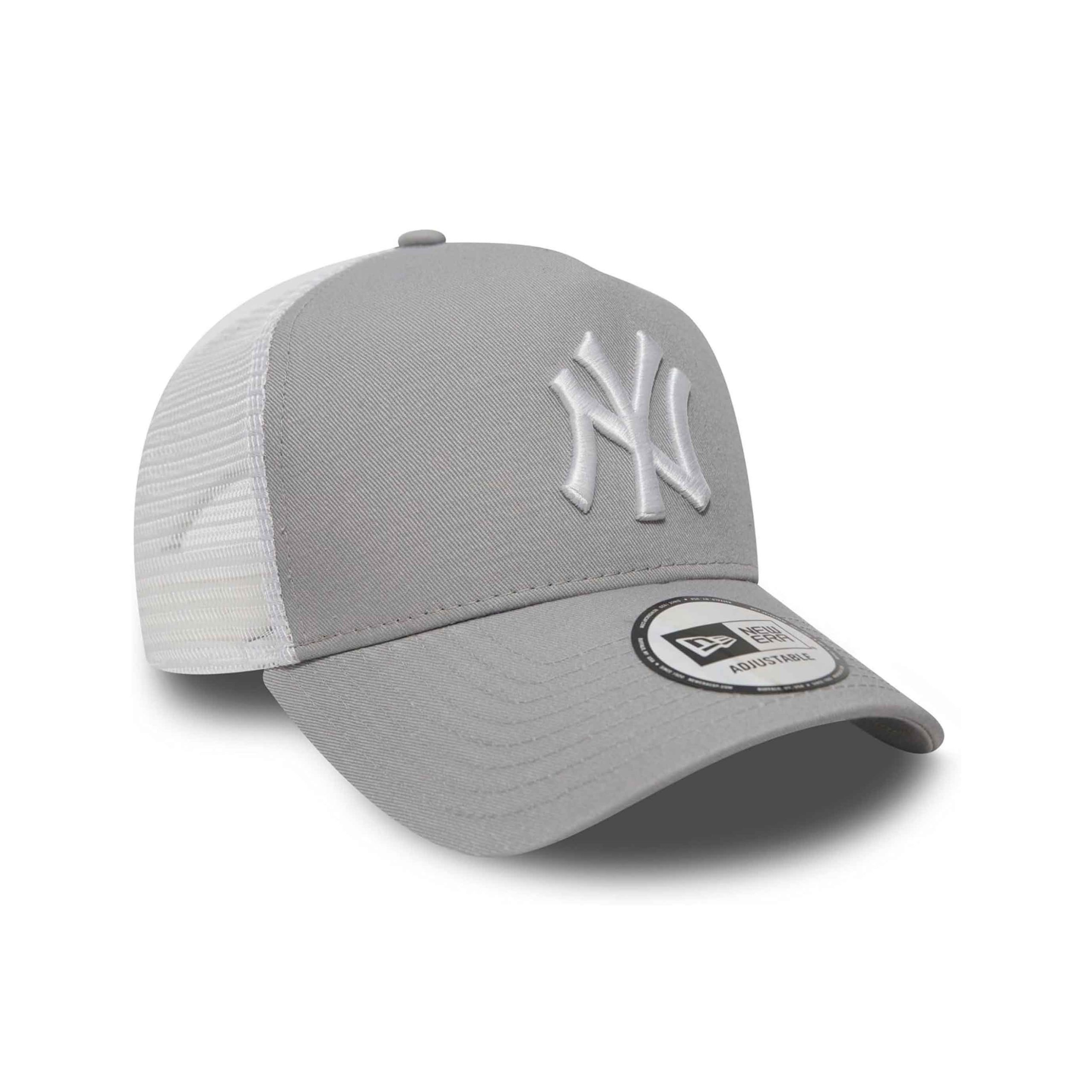 NEW ERA 9FORTY A-FRAME NEW YORK YANKEES CLEAN GRAY TRUCKER - Image 3