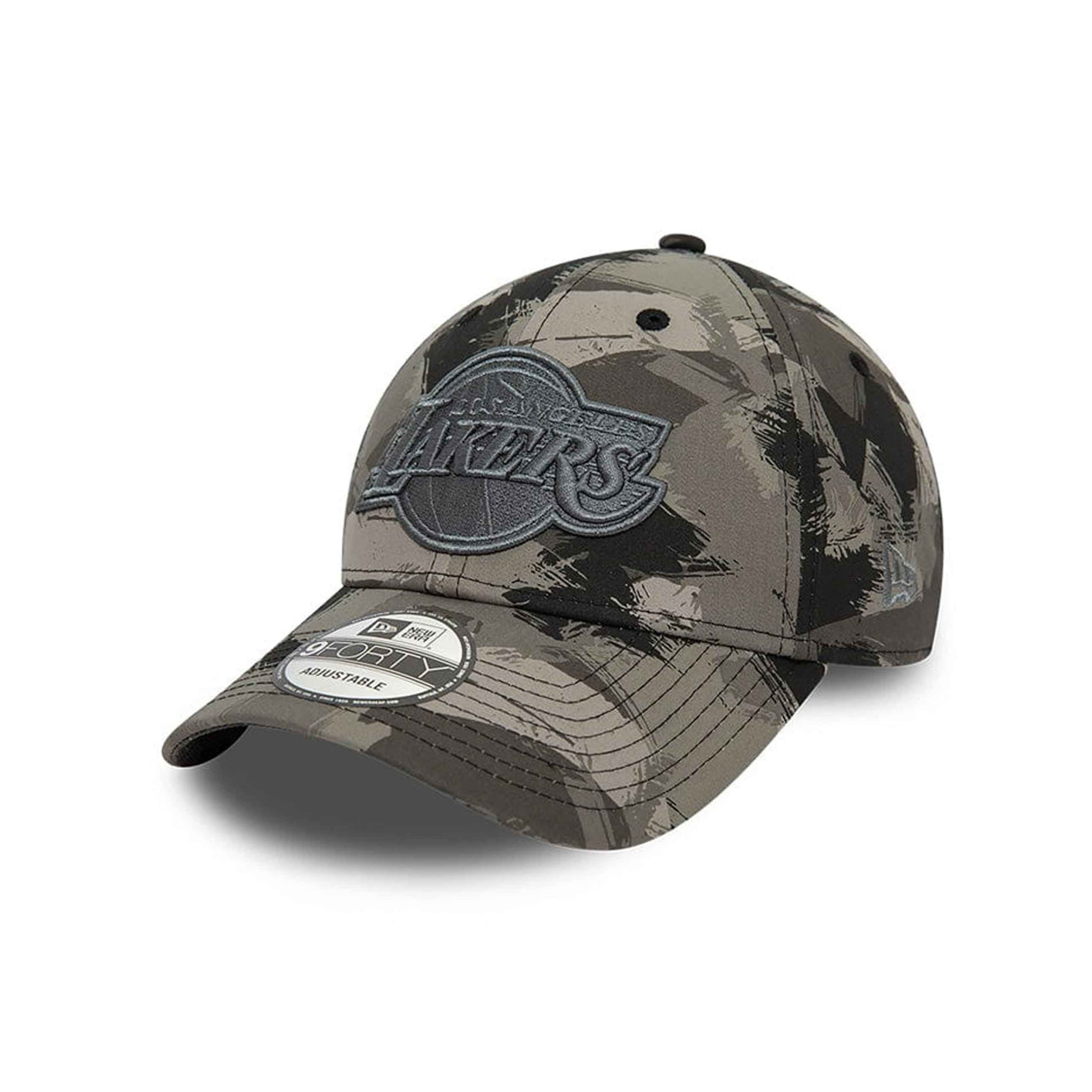 NEW ERA 9FORTY LOS ANGELES LAKERS PAINTED ALLOVER PRINT