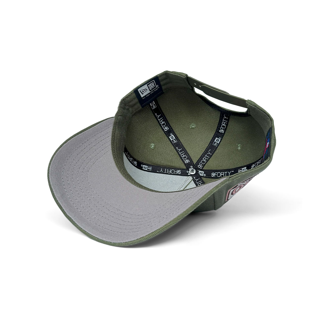 NEW ERA 9FORTY A-FRAME OAKLAND ATHLETICS 50TH ANNIVERSARY OLIVE COPPER - Image 4