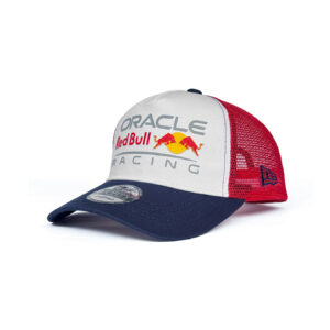 NEW ERA 9FORTY RED BULL F1 COLOUR BLOCK TRUCKER