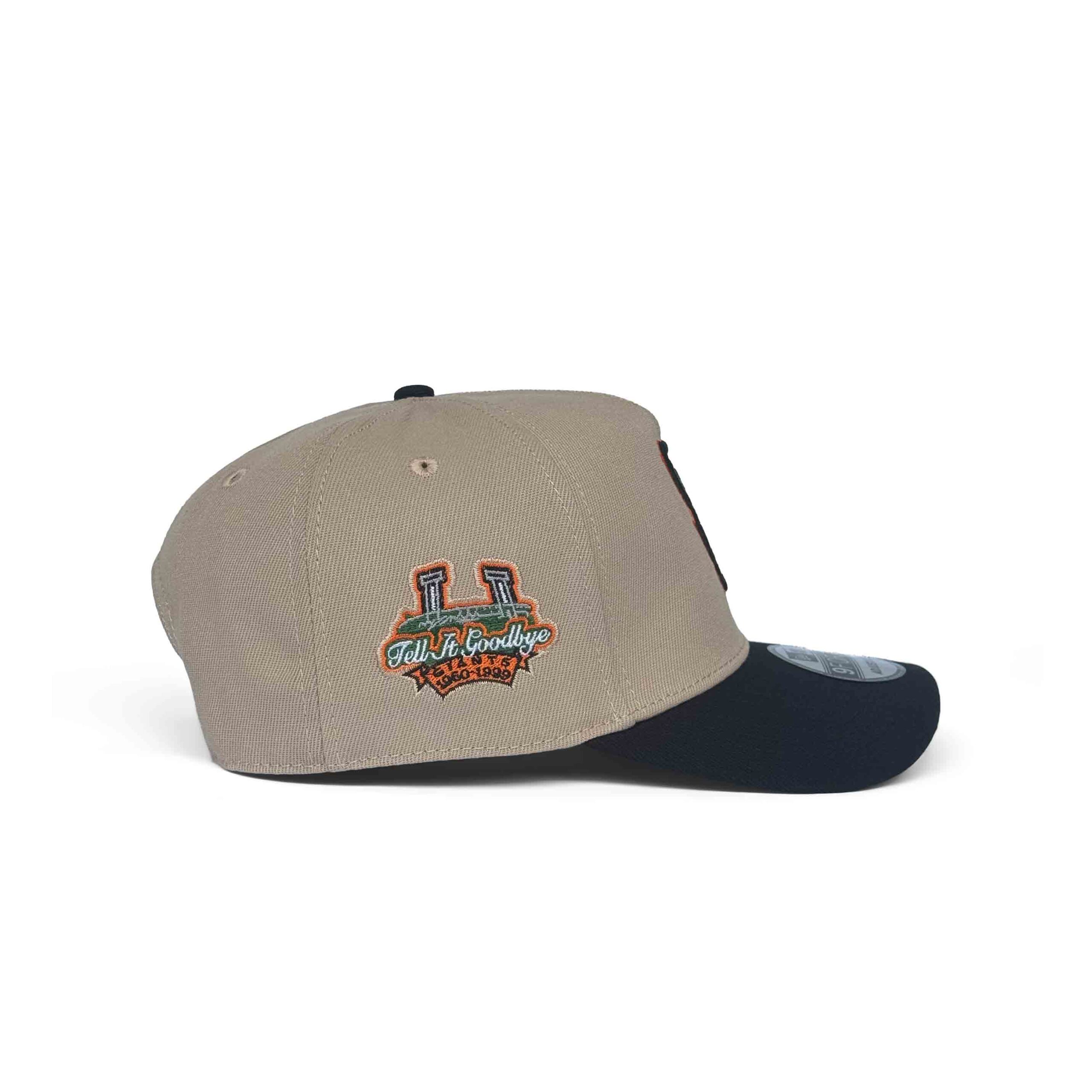 NEW ERA 9FORTY A-FRAME SAN FRANCISCO GIANTS TELL IT GOODBYE VEGAS GOLD THROWBACK EDITION - Image 3